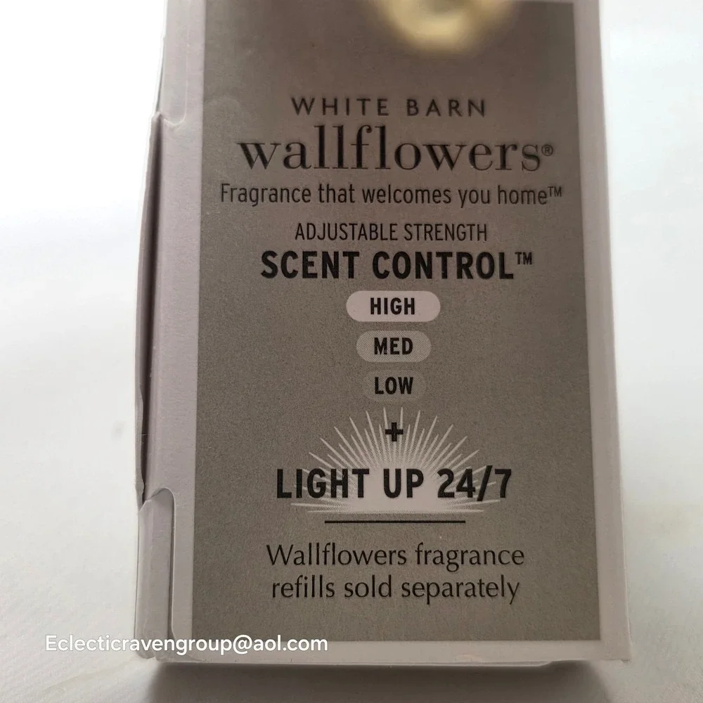White Barn Wallflowers Scent Control Plug In Enameled Maple Leaf Fall